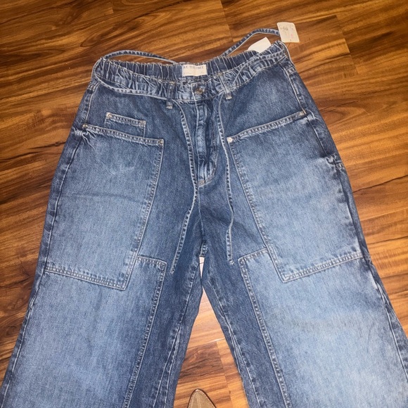 Free People We The Free CRVY Outlaw Wide-Leg Jeans 🆕🆕🏷️🏷️ - Picture 6 of 9